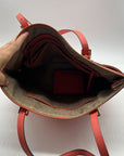 Michael Kors Salmon Saffiano Leather Tote & Wallet Set