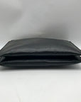 Michael Kors Black Pebbled Leather Triple Compartment Crossbody Bag