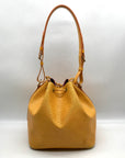 Louis Vuitton Yellow Epi Leather Vintage Petit Noé Shoulder Bag