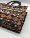 Montana West Southwest Print Fabric Tote Bag