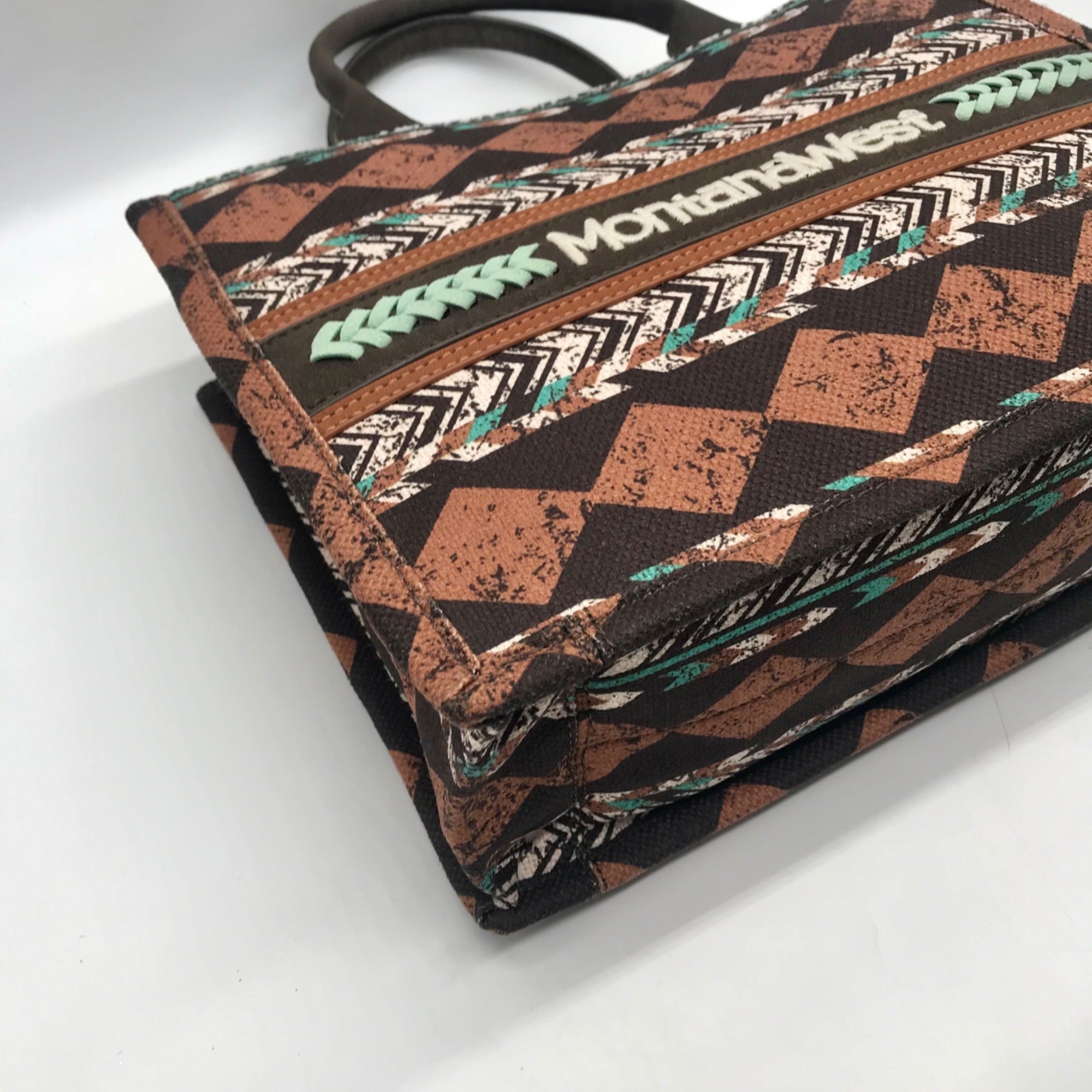 Montana West Southwest Print Fabric Tote Bag