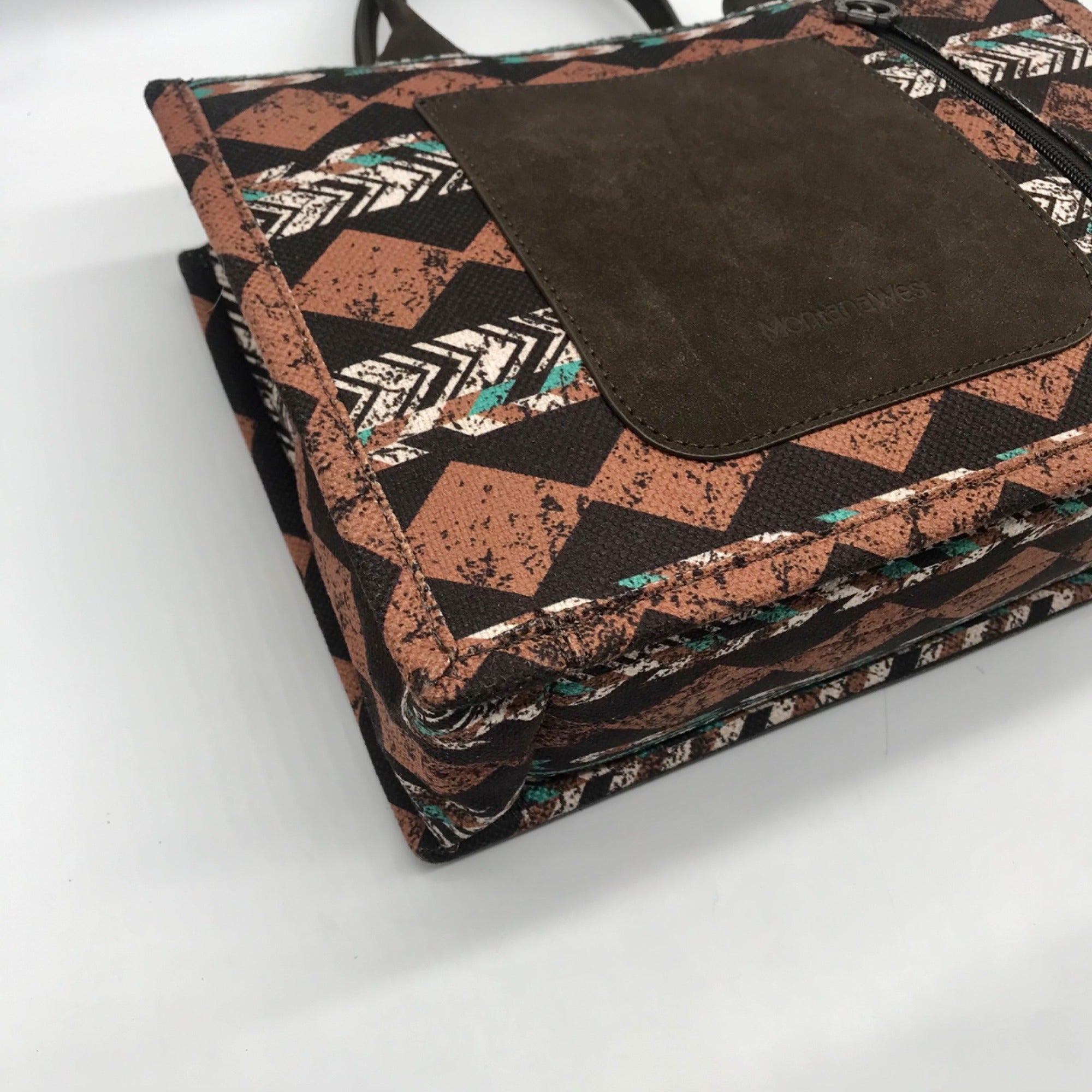 Montana West Southwest Print Fabric Tote Bag
