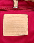 Coach Pink & Tan Leather Park Metro Convertible Tote F26731