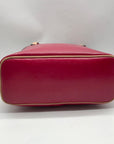 Coach Pink & Tan Leather Park Metro Convertible Tote F26731