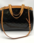 Louis Vuitton Brown Monogram Vernis Brea Tote Bag