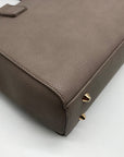 Miztique Gray Pebbled Satchel Bag