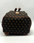 Dooney & Bourke Dark Brown Gretta Medium Murphy Backpack