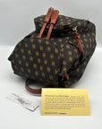 Dooney & Bourke Dark Brown Gretta Medium Murphy Backpack