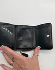 Coach Brown Small Trifold Wallet