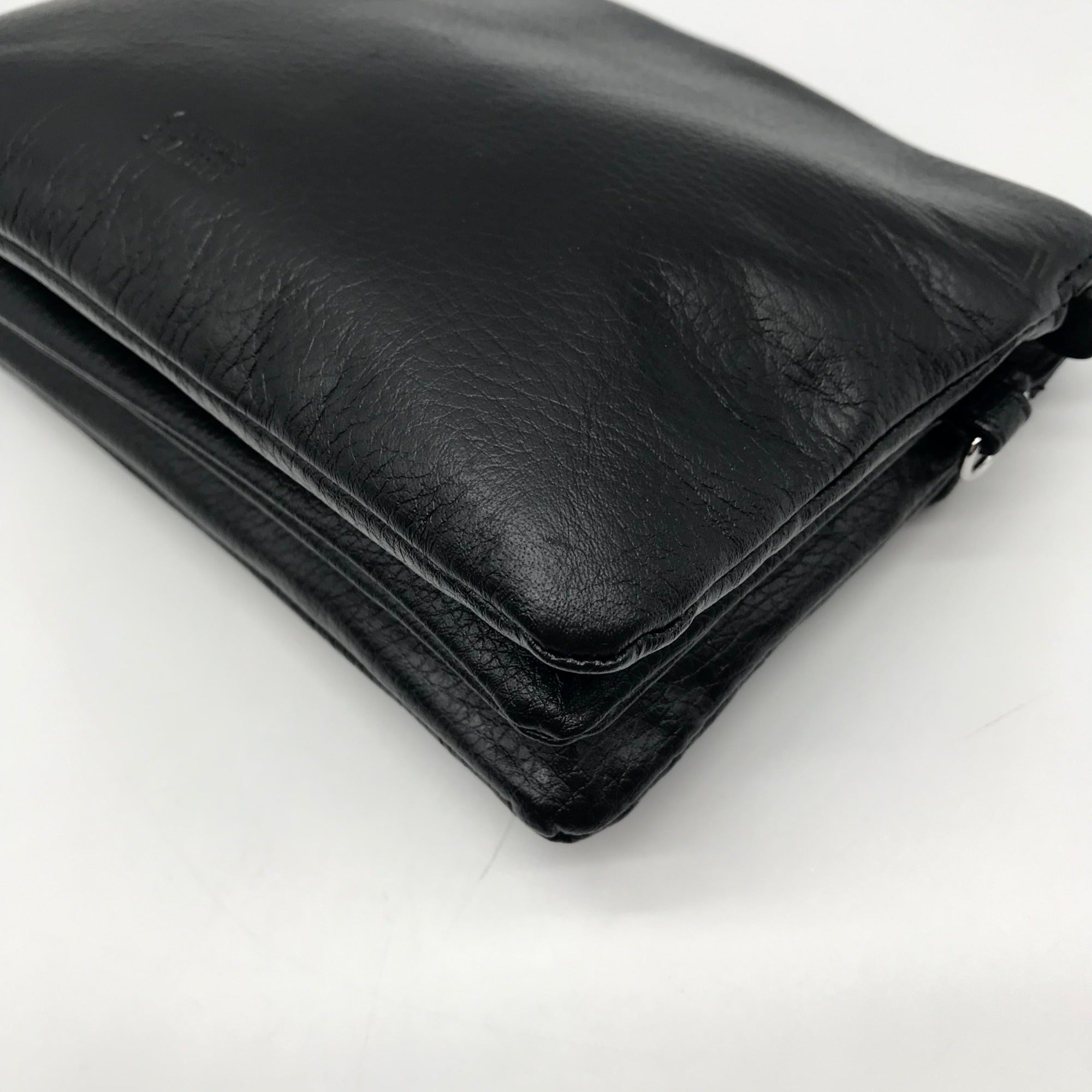 Giani Bernini Black Softy Core East West Crossbody Bag