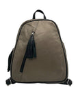 Hadaki Nola Bronze Top Shelf Leather Backpack