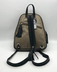 Hadaki Nola Bronze Top Shelf Leather Backpack