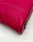 Dooney & Bourke Hot Pink Saffiano Leather Lexington Tote Bag