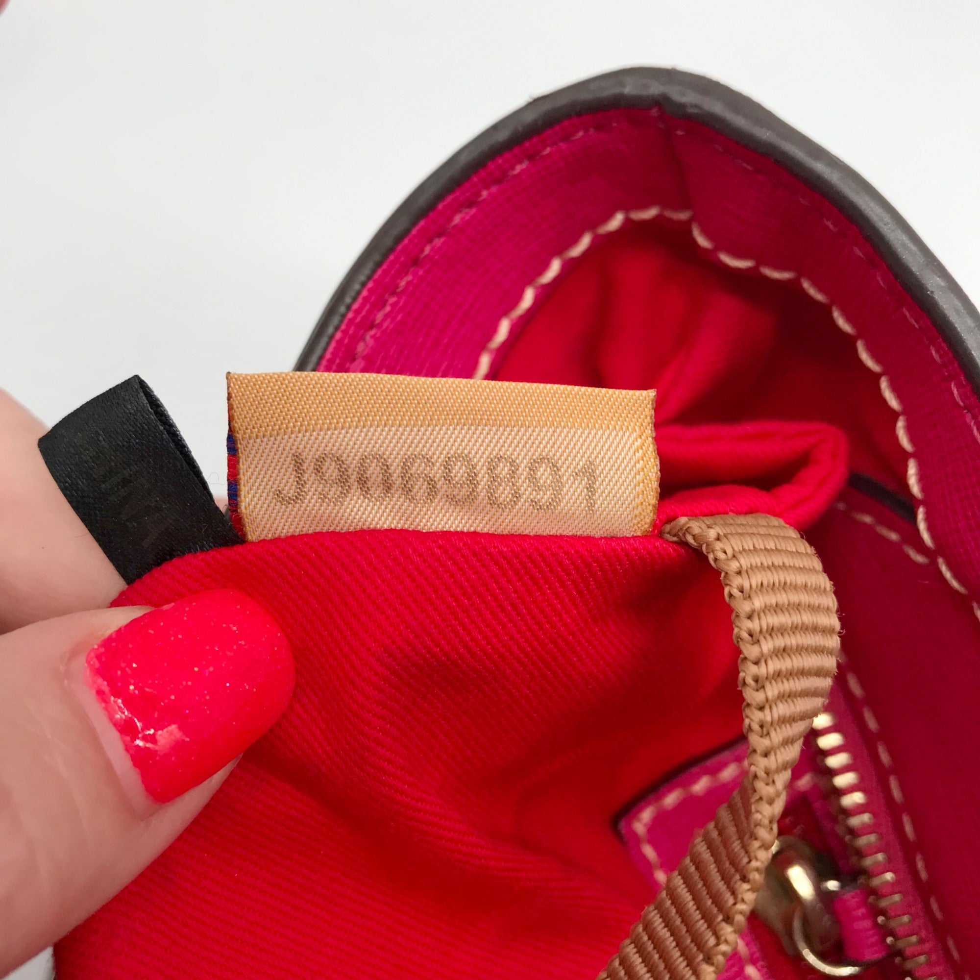 Dooney &amp; Bourke Hot Pink Saffiano Leather Lexington Tote Bag