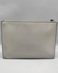 Kate Spade White Saffiano Leather Cameron Monotone Zip Crossbody