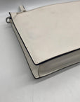 Kate Spade White Saffiano Leather Cameron Monotone Zip Crossbody