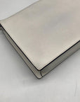Kate Spade White Saffiano Leather Cameron Monotone Zip Crossbody