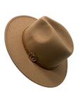 I.N.C. International Concepts Tan Panama Embellished Hat  - NWT