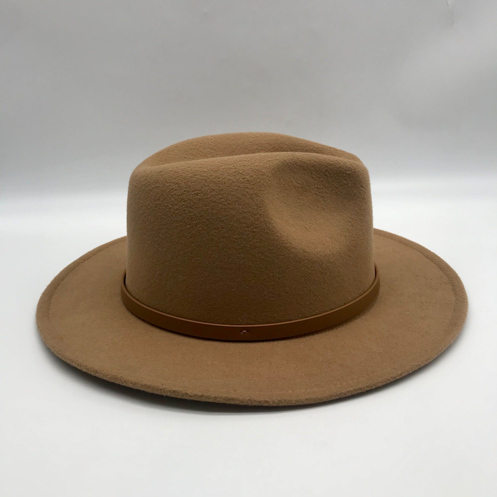 I.N.C. International Concepts Tan Panama Embellished Hat  - NWT