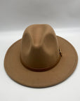 I.N.C. International Concepts Tan Panama Embellished Hat  - NWT