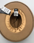 I.N.C. International Concepts Tan Panama Embellished Hat  - NWT