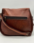 Brown Leather Satchel and Fable Handmade Bag