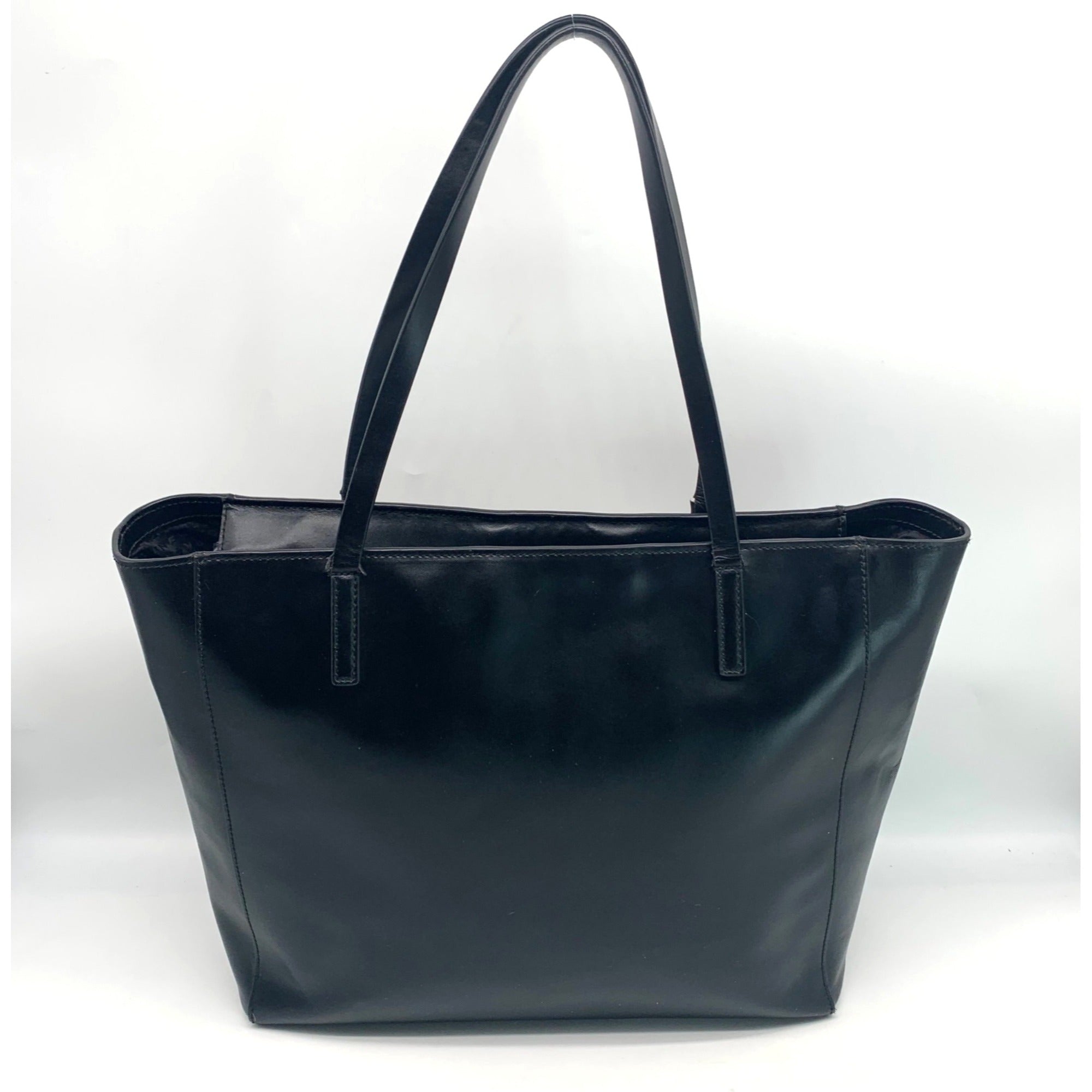 Kate Spade Black Leather Tote Bag