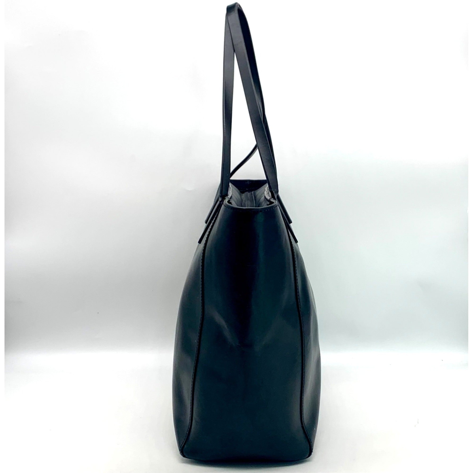 Kate Spade Black Leather Tote Bag