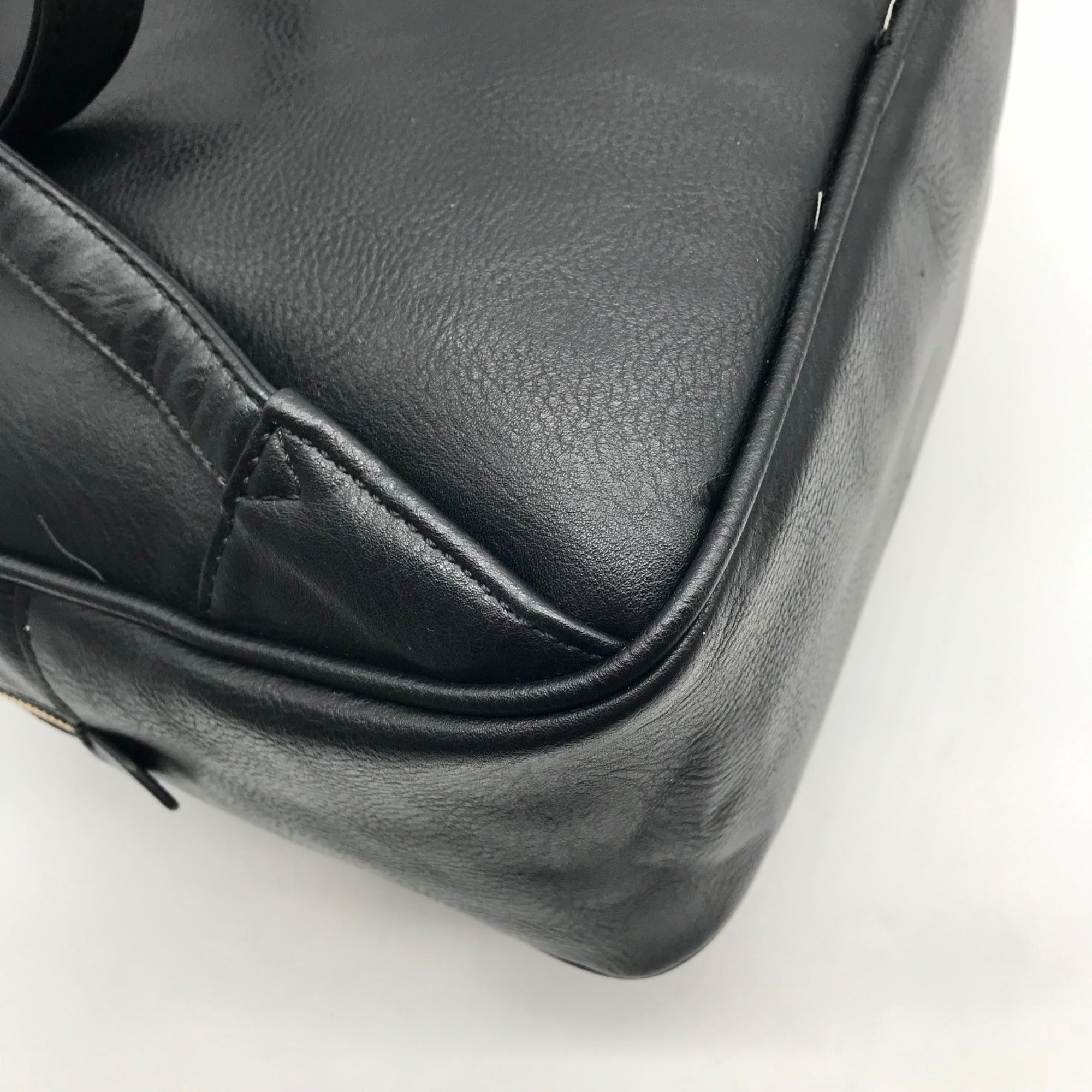Guess Black Faux Leather Rylan Backpack