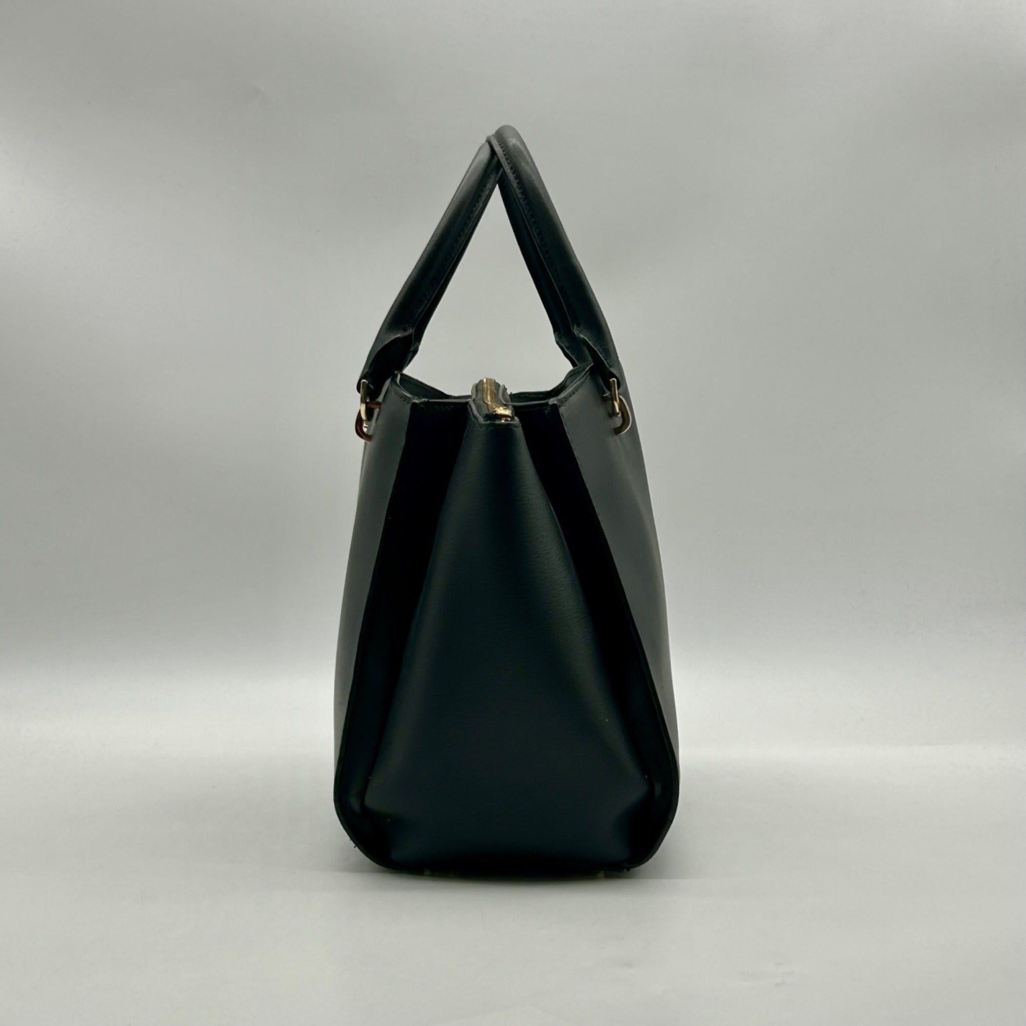 Michael Kors Black Saffiano Leather Satchel