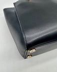 Michael Kors Black Saffiano Leather Satchel