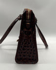 Brahmin Anywhere Melbourne Embossed Leather Tote – Pecan Melbourne