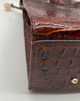 Brahmin Anywhere Melbourne Embossed Leather Tote – Pecan Melbourne