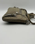 Botiker Grey Moto-Style Crossbody