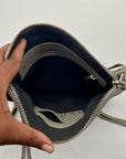Botiker Grey Moto-Style Crossbody