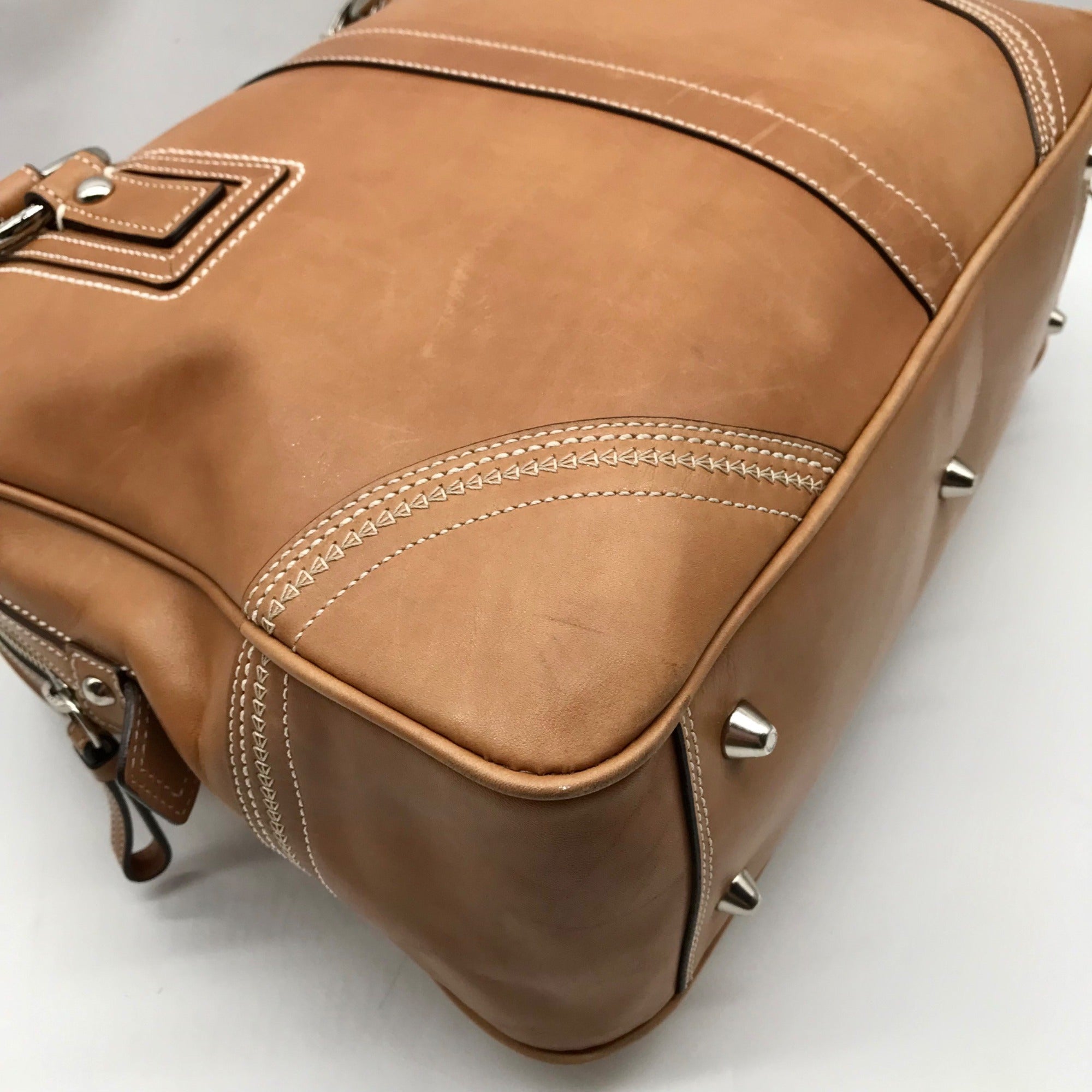 Coach Leather Camel Soho Satchel Bag 10581