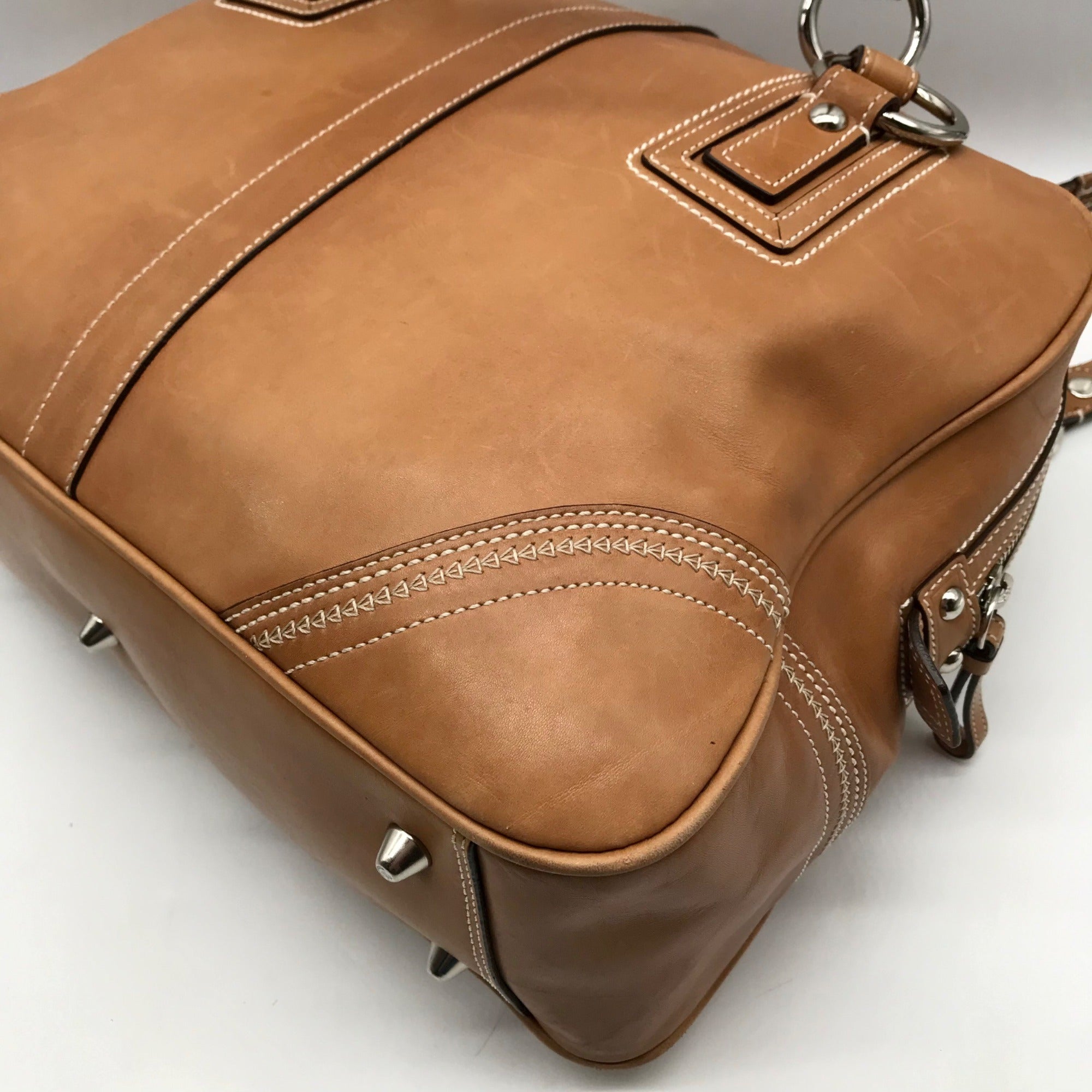 Coach Leather Camel Soho Satchel Bag 10581