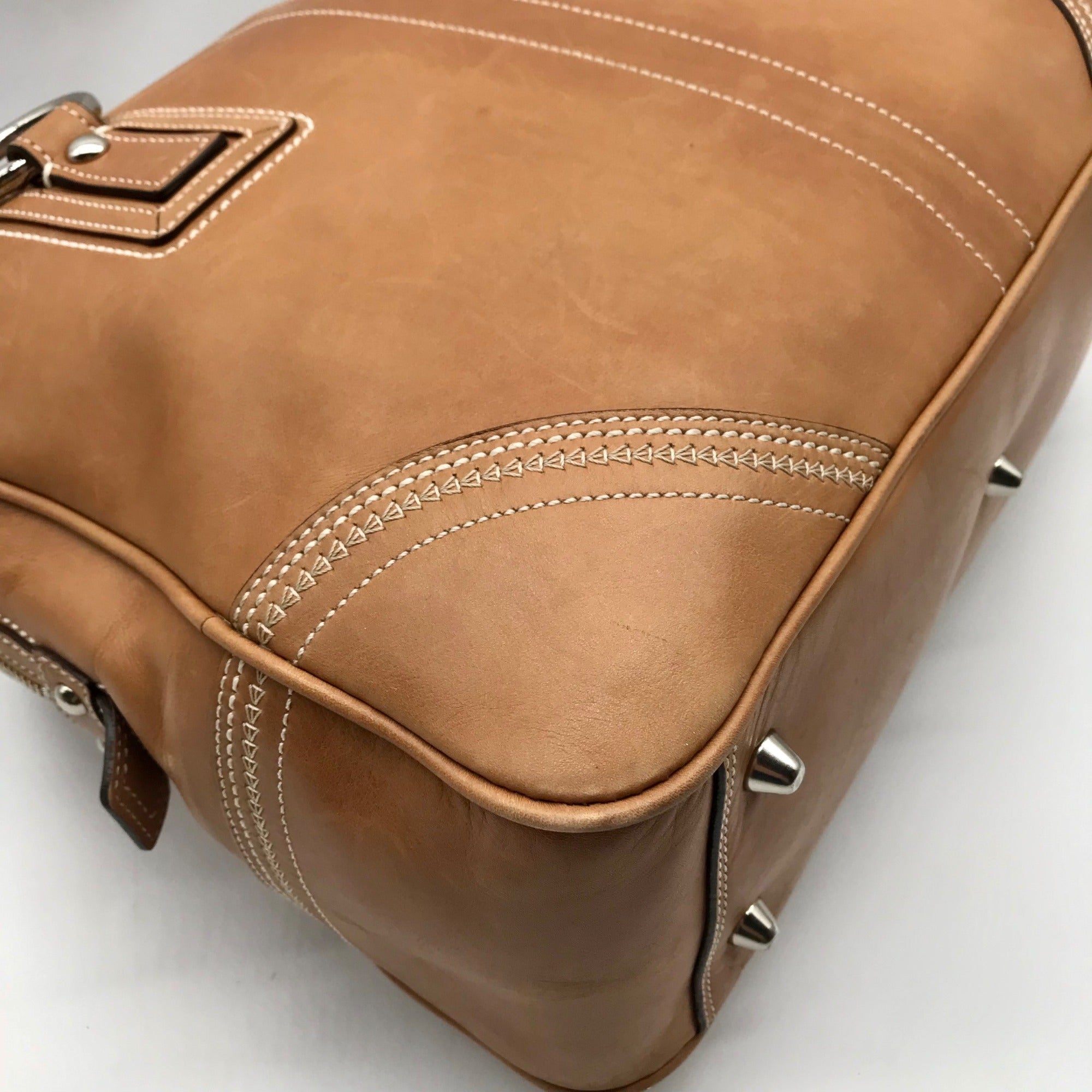 Coach Leather Camel Soho Satchel Bag 10581