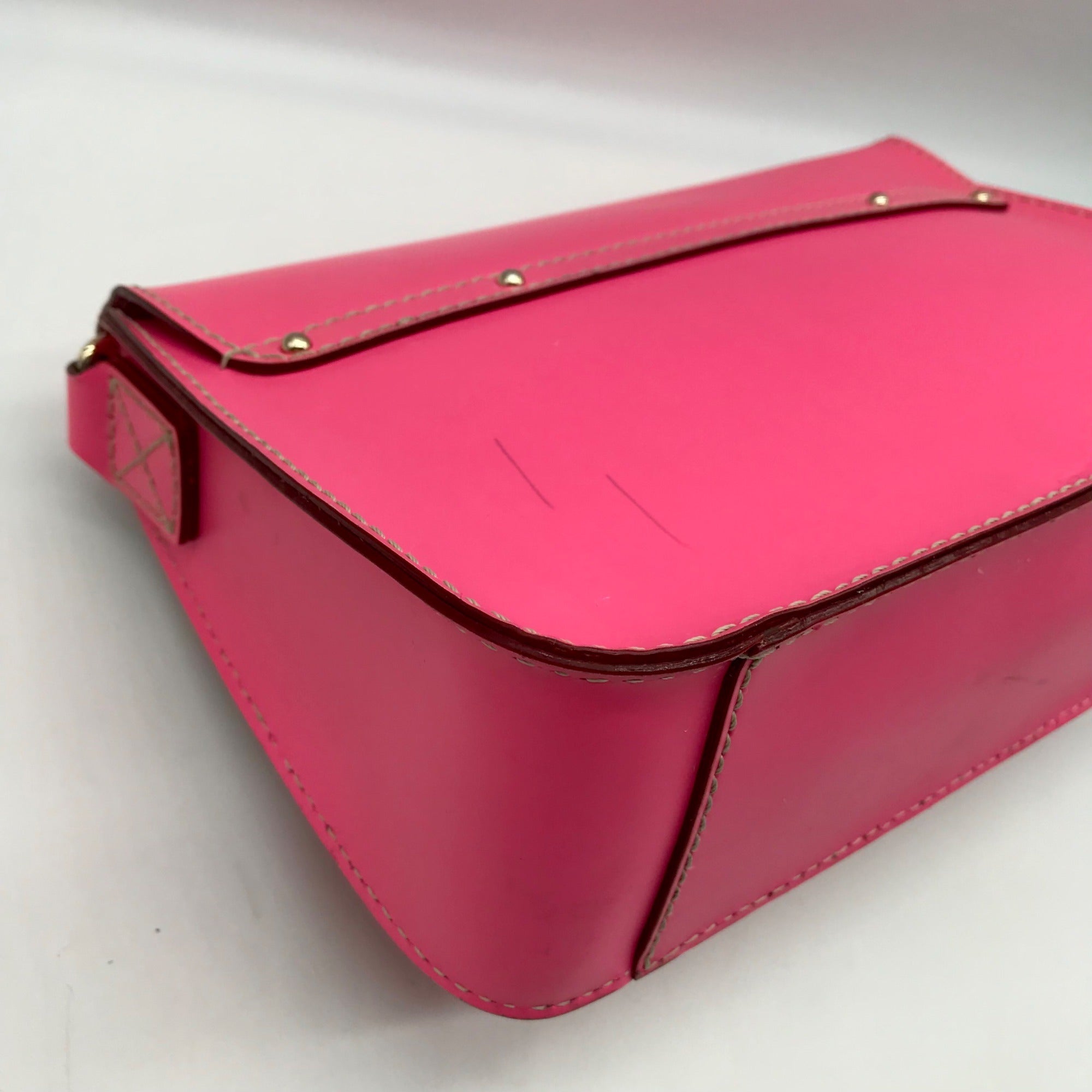 Kate Spade Hot Pink Leather Essex Scout Crossbody Bag