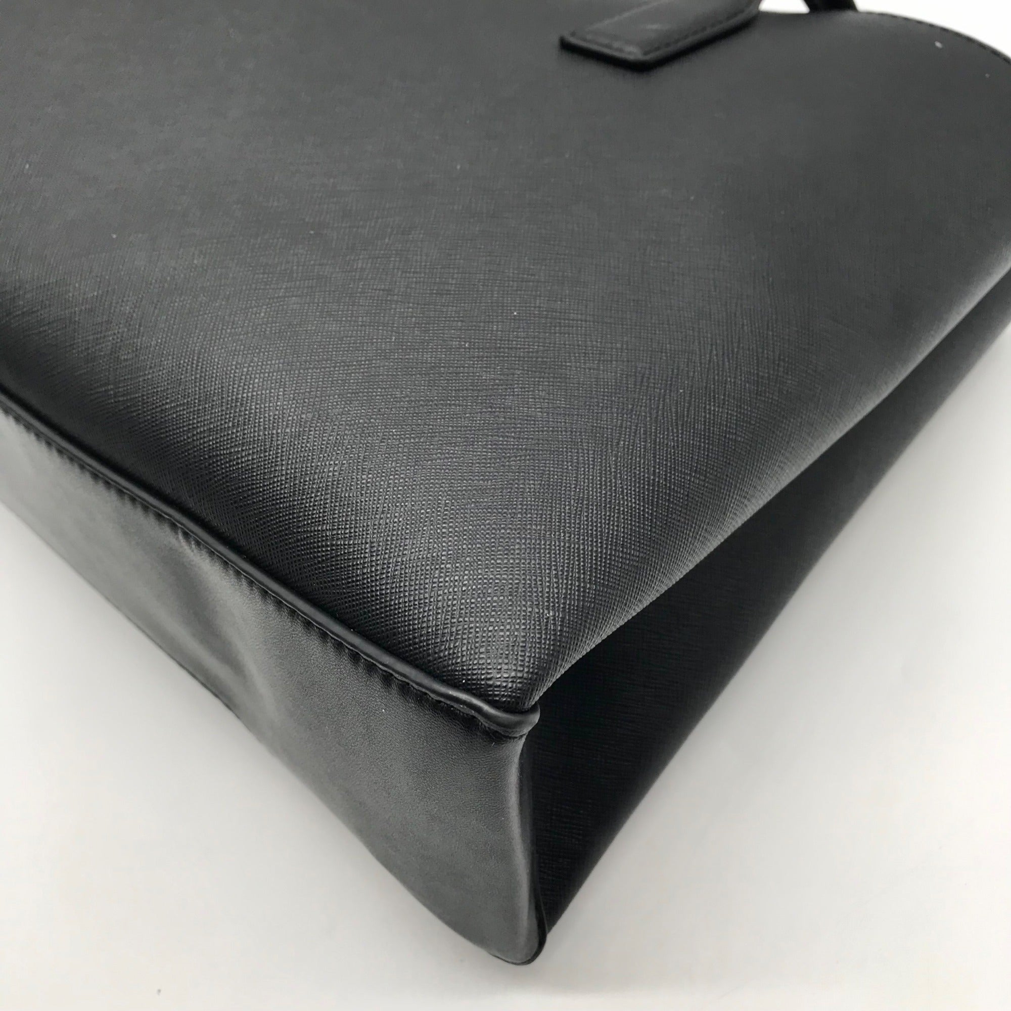 Michael Kors Black Ruthie Leather Tote Bag