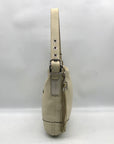 Coach Bone White Leather Medium Slim Legacy Shoulder Bag 1427