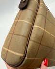 Burberrys Vintage Nova Check Canvas Zip Pouch