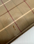 Burberrys Vintage Nova Check Canvas Zip Pouch