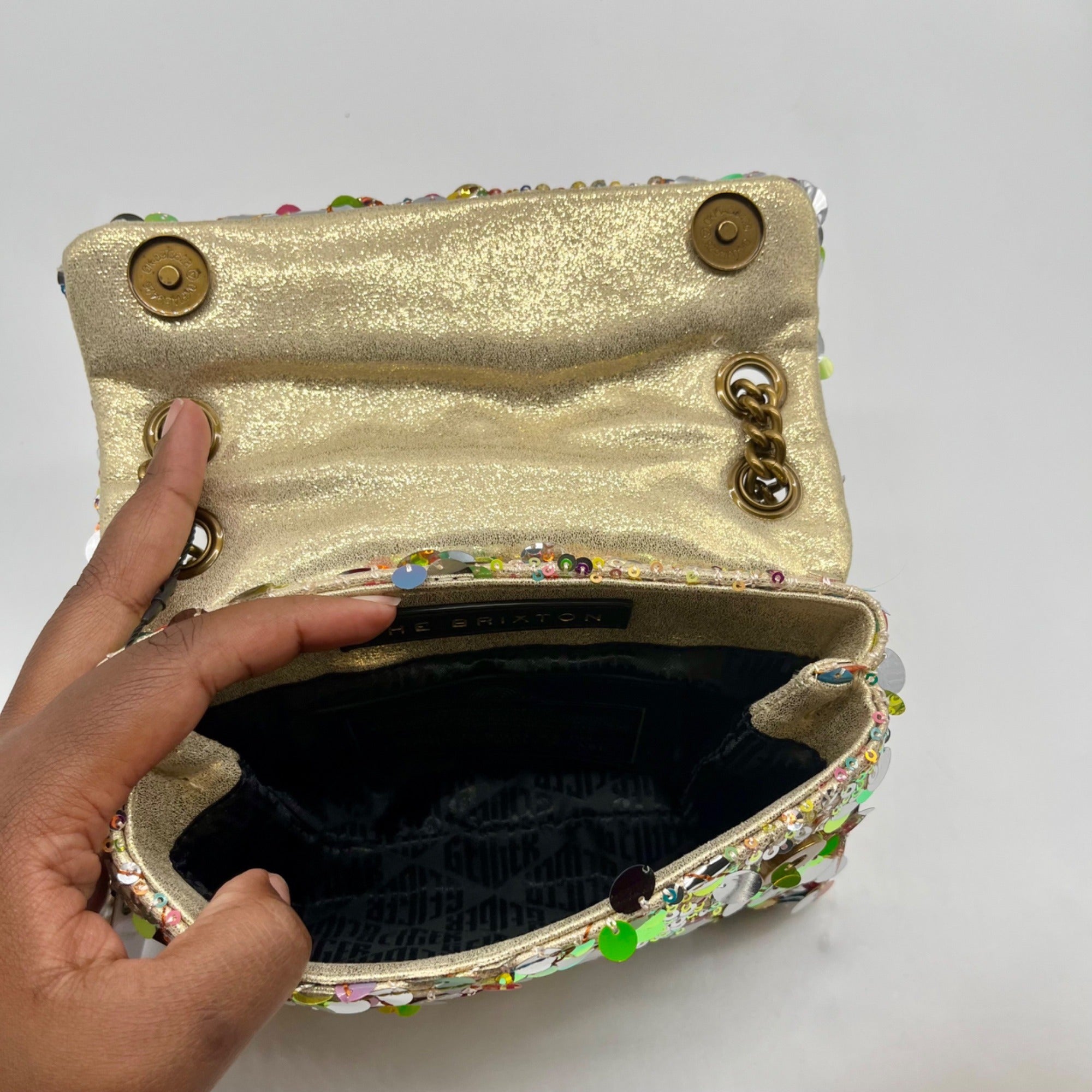 Kurt Geiger Kensington Sequence Shoulder Bag