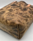 KMM & Co Multi-toned Brown Crazy Horse Leather Tote Bag