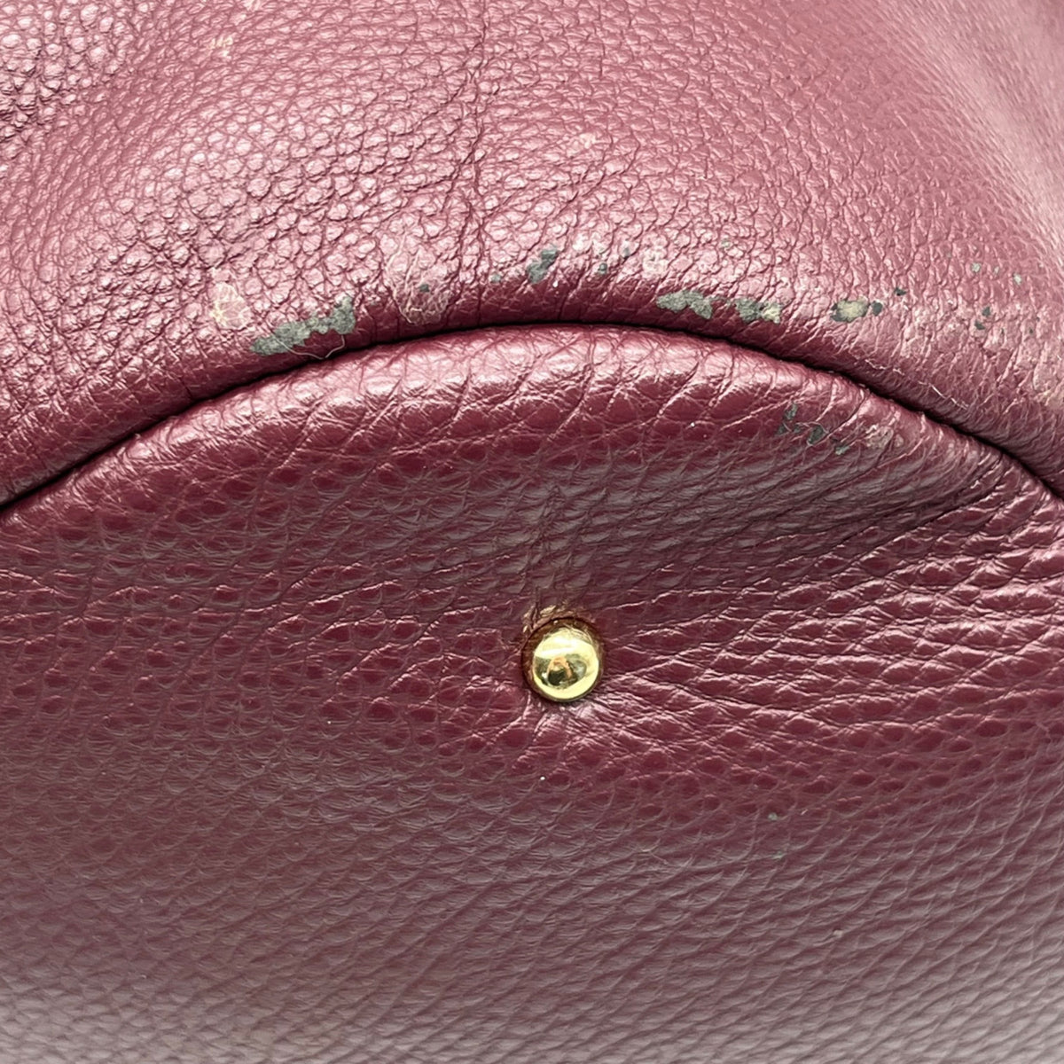 Aimee Kestenberg Burgundy Genuine Leather Hobo Bag