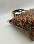 Brahmin Multi-Color Leopard Duxbury Satchel