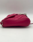 Rebecca Minkoff Pink Perforated Leather Crossbody Bag