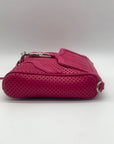 Rebecca Minkoff Pink Perforated Leather Crossbody Bag