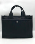 Coach Black Canvas Cargo Tote Bag 42 CP158